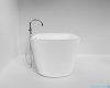 ScandiBath Baldur wanna wolnostojąca 170x78cm + syfon klik-klak wizualizacja